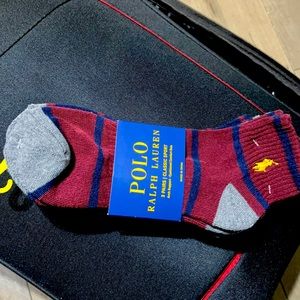 POLO RALPH LAUREN 3 PAIRS SOCKS